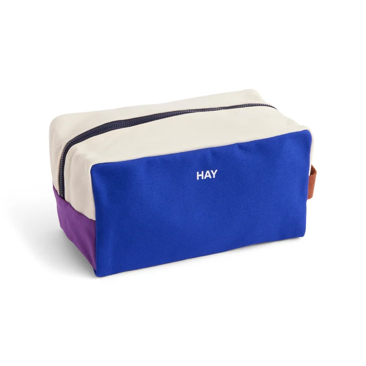 HAY - Multi Trousse de toilette, M, electric blue multi