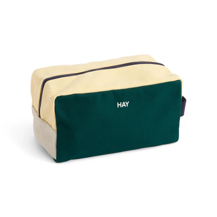 HAY - Multi Trousse de toilette, M, dark green multi