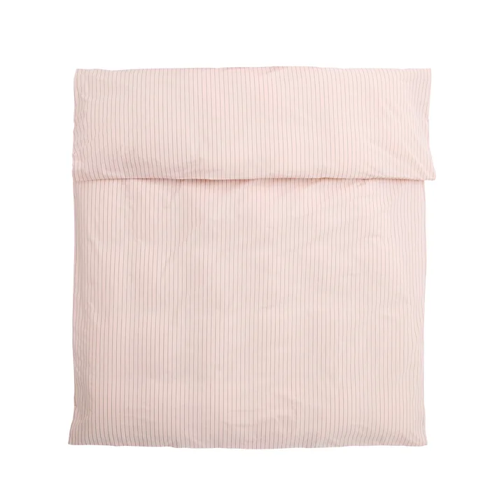 HAY - Fineline Housse de couette, 200 x 135 cm, soft pink