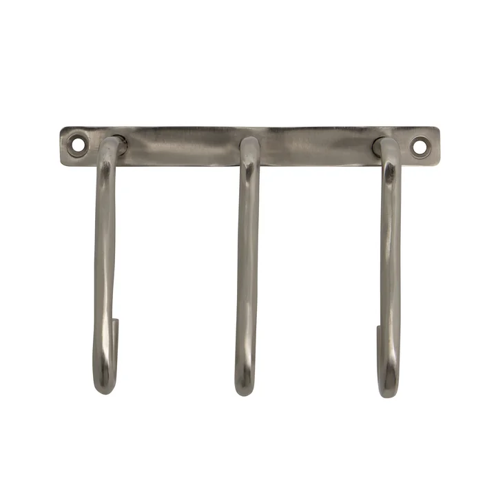 House Doctor - Welo Crochet mural, finition argent brossé