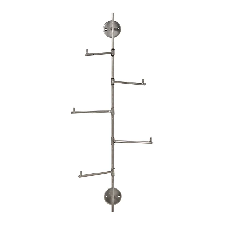 House Doctor - Flex Barre à crochets, H 70.5 cm, finition argentée