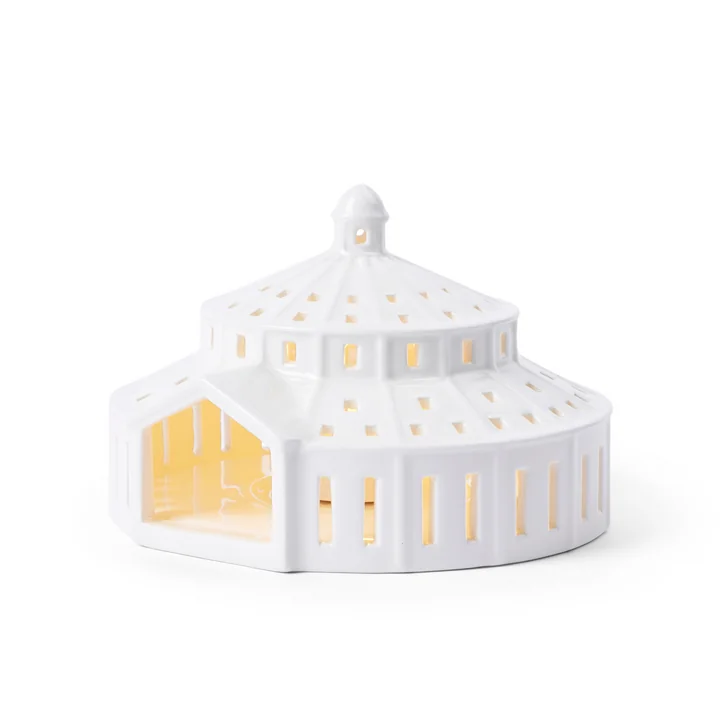 Kähler Design - Urbania maison de bougies à chauffe-plat, Tribute Botanisk Have