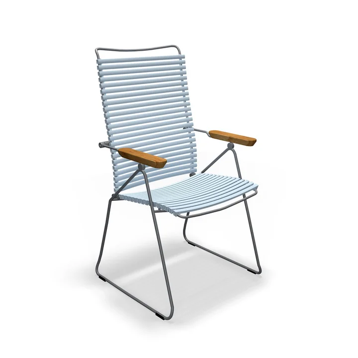 HOUE - CLICK Position Outdoor fauteuil, dusty light blue