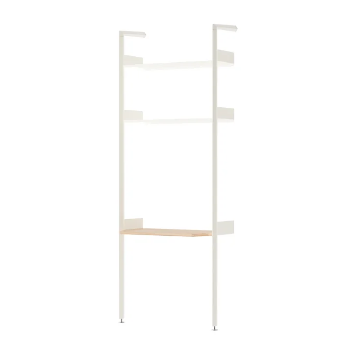 & Tradition - Rombe IF2 Étagère avec plateau, placage chêne / albâtre/ étagères albâtre