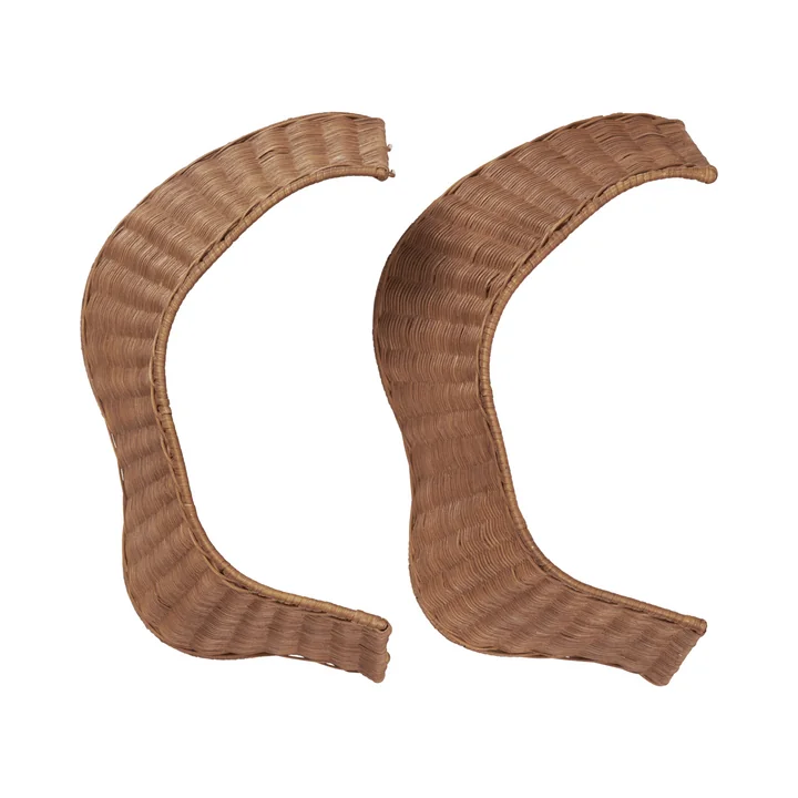 Ferm Living - Braided Bordure de sapin de Noël, naturel