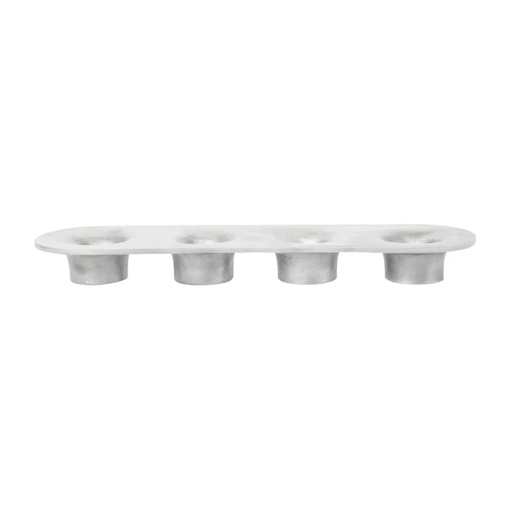 Ferm Living - Soothe 4 Porte-bougies, aluminium