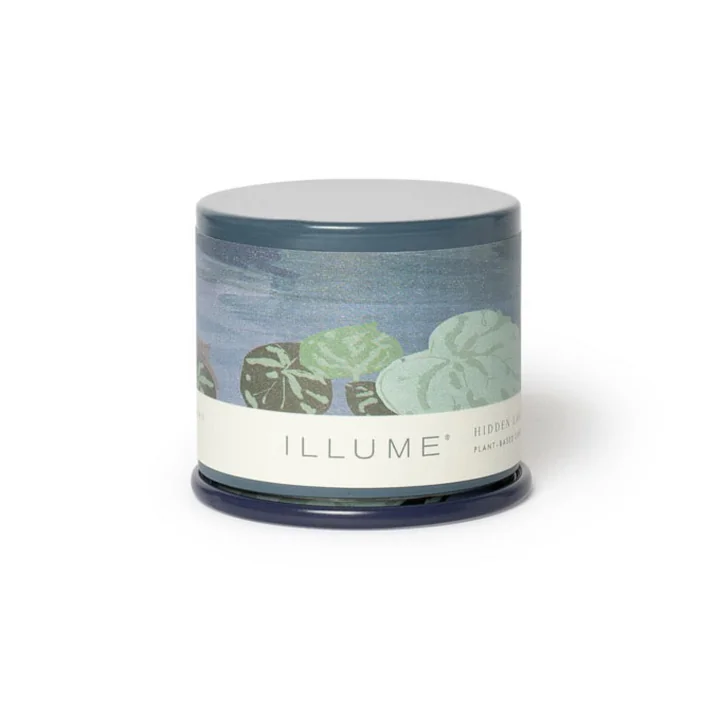 Bloomingville - ILLUME Demi Vanity Tin Bougie parfumée, Hidden Lake