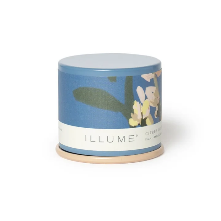 Bloomingville - ILLUME Demi Vanity Tin Bougie parfumée, Citrus Crush