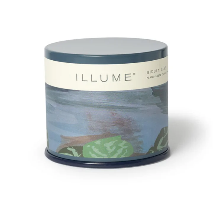 Bloomingville - ILLUME Vanity Tin Bougie parfumée, Hidden Lake