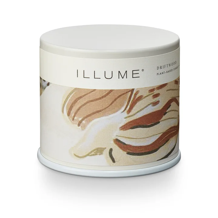 Bloomingville - ILLUME Vanity Tin Bougie parfumée, Driftwood
