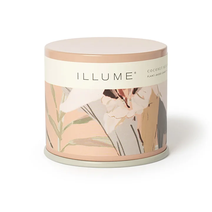 Bloomingville - ILLUME Vanity Tin Bougie parfumée, Coconut Milk Mango
