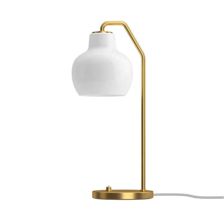 Louis Poulsen - VL Ring Crown lampe de table, laiton / opale