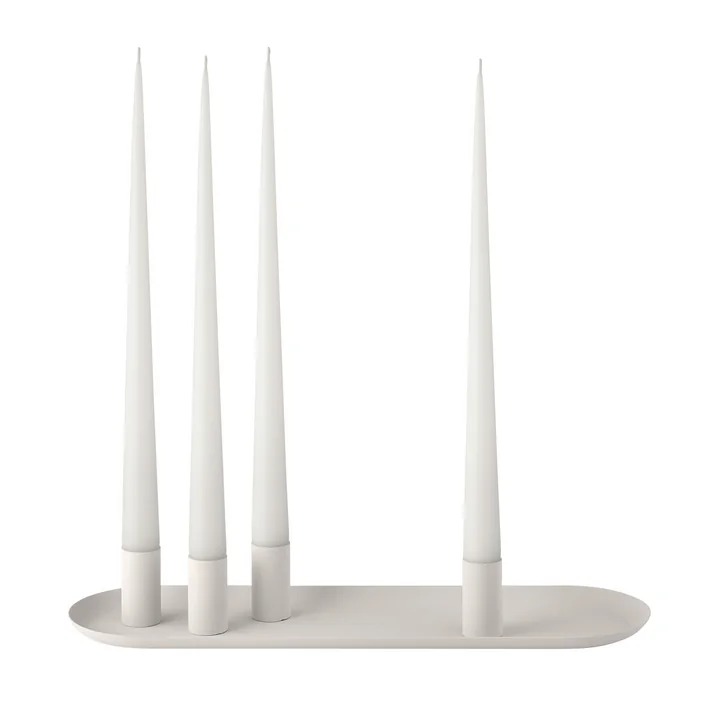 Blomus - Loha bougeoir, ovale, moonbeam