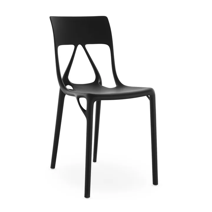 Kartell - A.I. Lite Chaise, noir