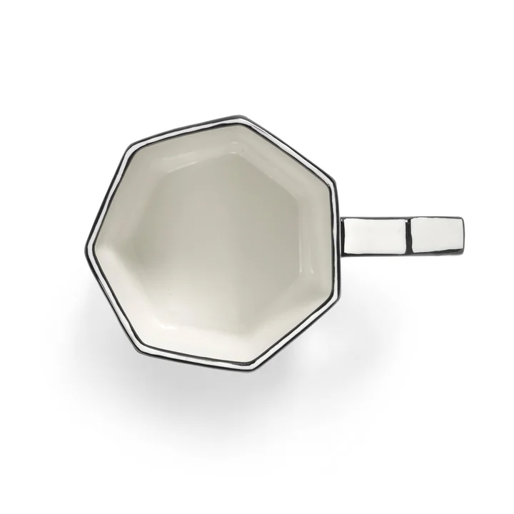 Serax - Carte Blanche Tasse à thé, blanc / noir