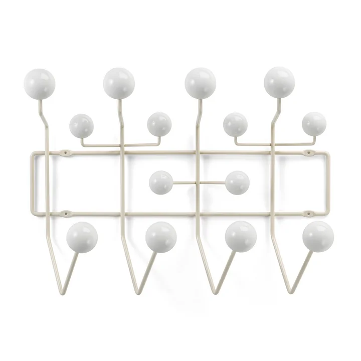 Vitra - Hang it all Portemanteau, blanc chaud