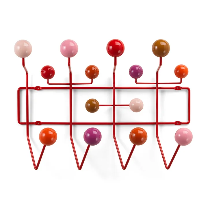 Vitra - Hang it all Vestiaire, chaud / rouge