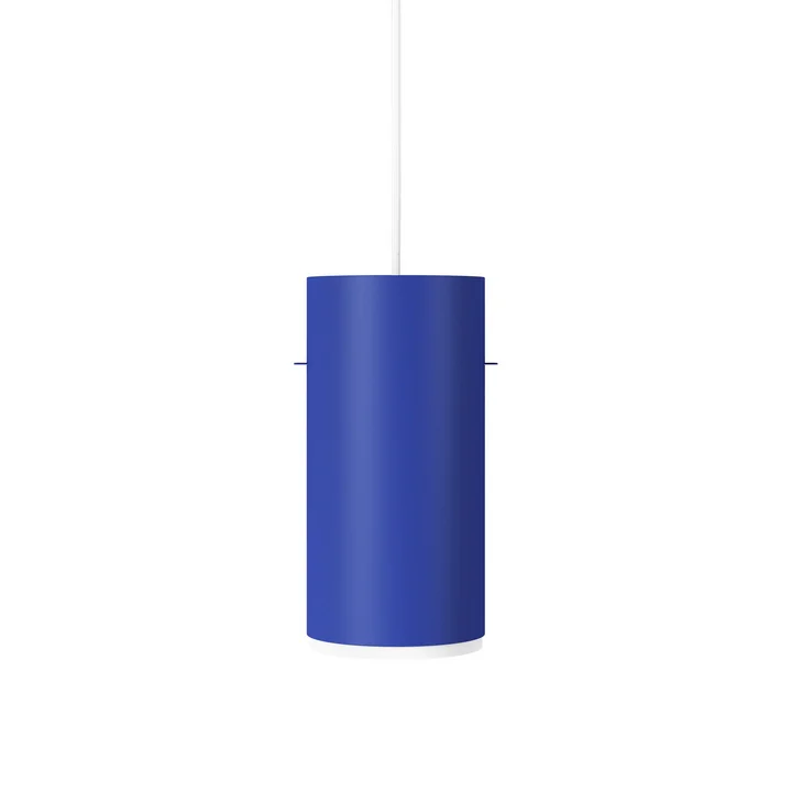 Moebe - Tube Lampe suspendue, large / deep blue