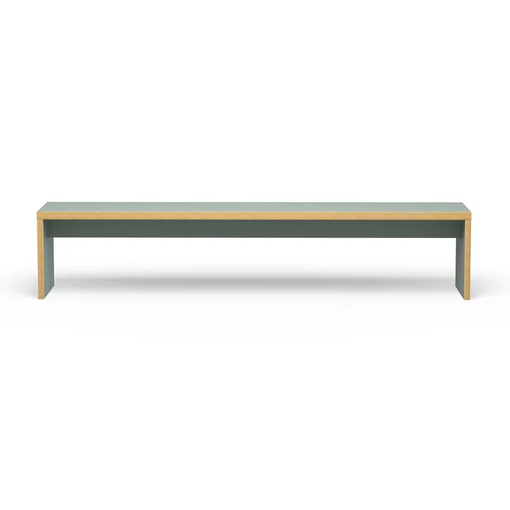 HKliving - Banc, 220 cm, pale green