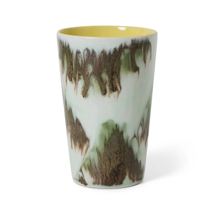 HKliving - 70's Tasse à thé, 460 ml, tide