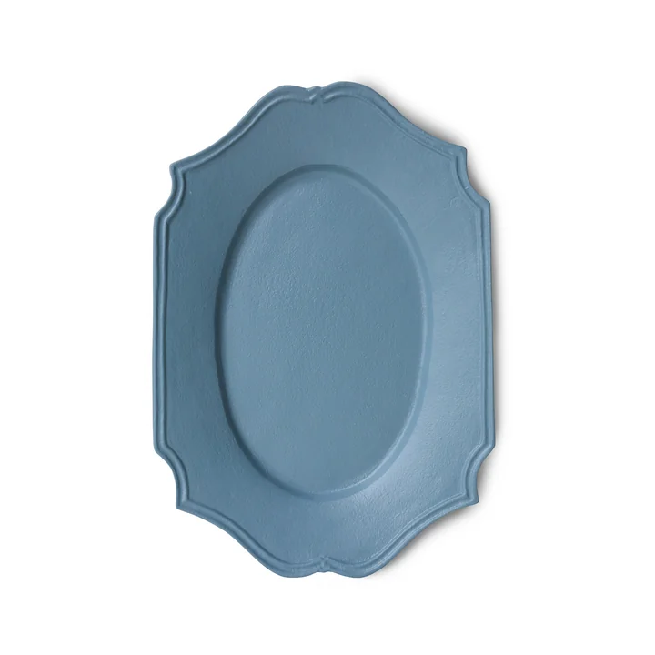 HKliving - New Classics Plateau de service, 35,5 x 24,5 cm, soft blue