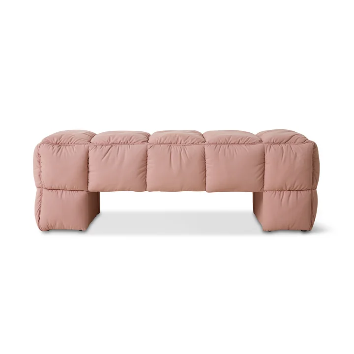 HKliving - Puffy Lobby Banc, 140 cm, blush
