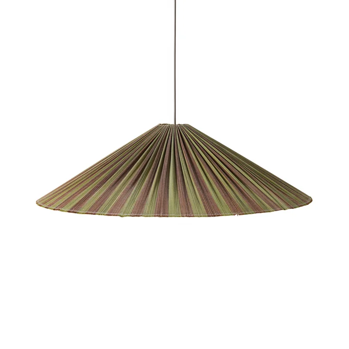 HKliving - Plisse Lampe suspendue, verdura