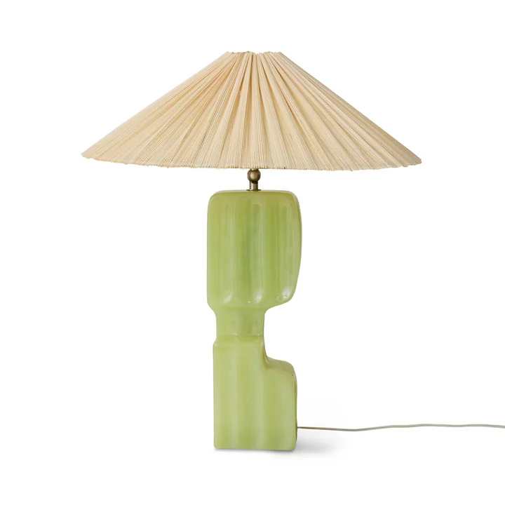 HKliving - Column Pied de lampe de table, lime