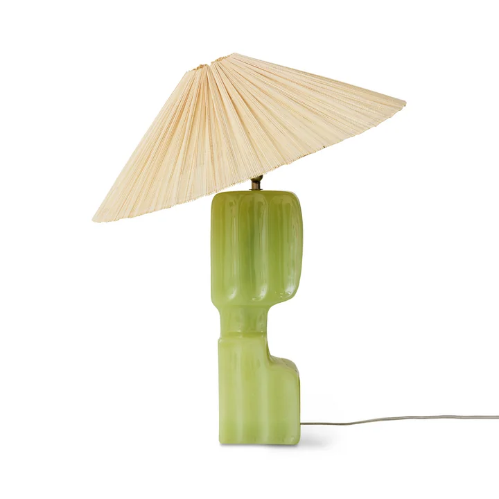 HKliving - Column Pied de lampe de table, lime
