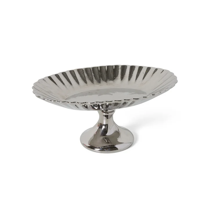 HKliving - New Classics Plateau, clean / chrome