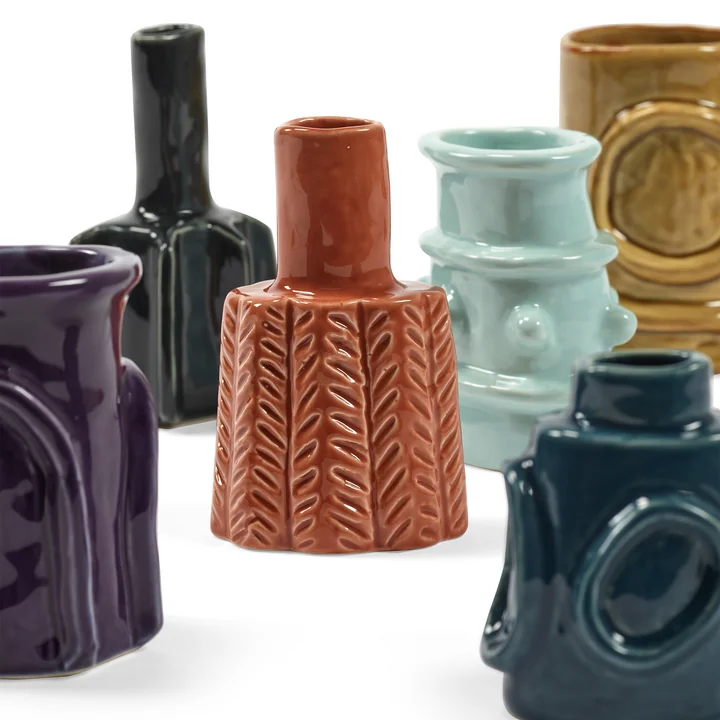 Serax - Molly Vase, multicolore (set de 6)