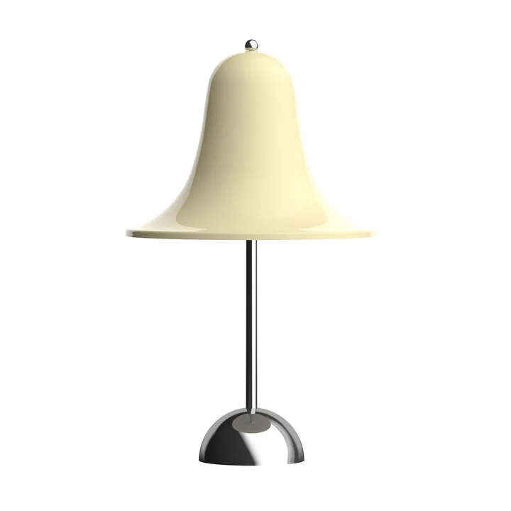 Verpan - Pantop Portable Lampe LED à accu Ø 30 x 18 cm, blanc crème