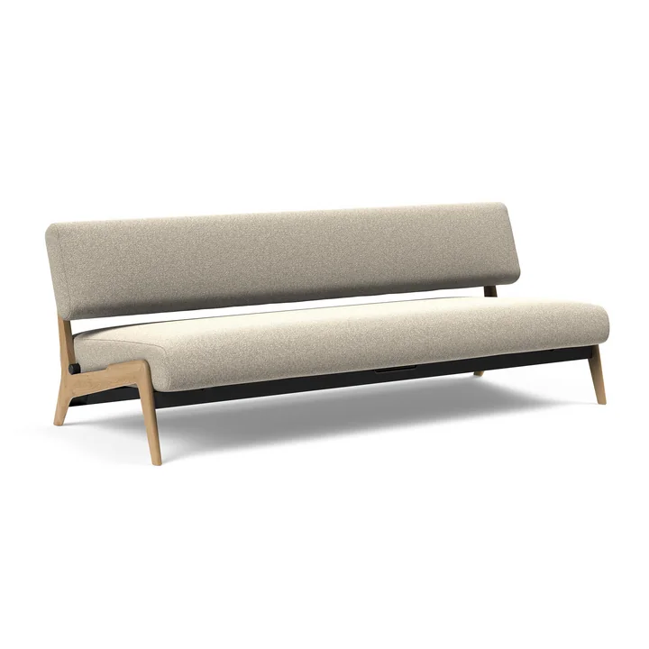 Innovation Living - Nolis Lit de jour, 213 x 92 cm, beige (539 Bouclé )