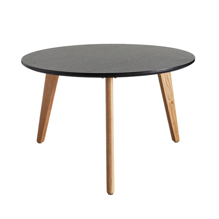 Innovation Living - Nordic Table basse, Ø 70 x cm, noir