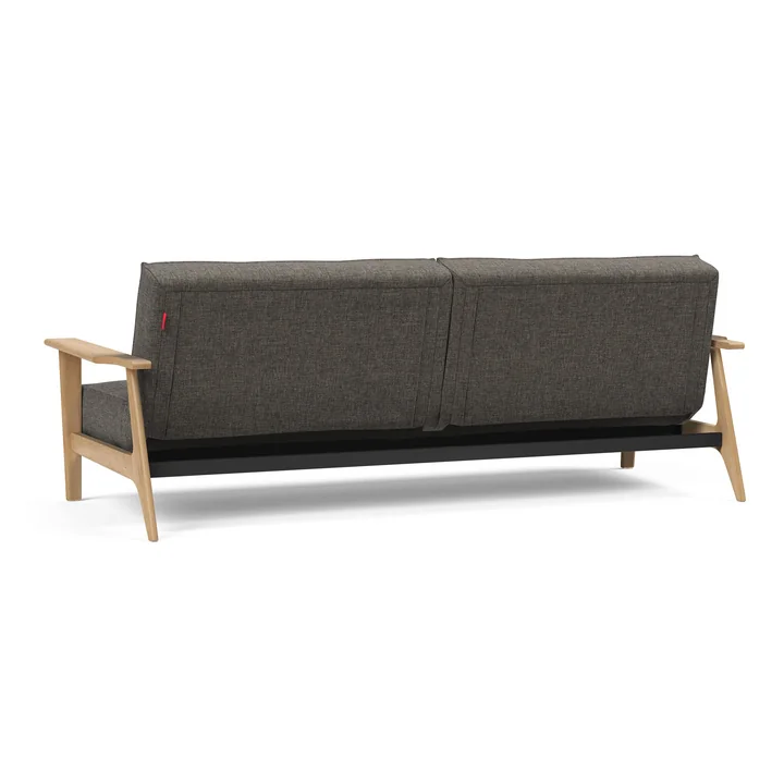 Innovation Living - Splitback Frej Canapé-lit, 234 x 90 cm, gris foncé (216 Flashtex )