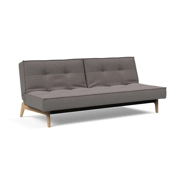 Innovation Living - Splitback Canapé-lit, 210 x 96 cm, gris (521 Mixed Dance )