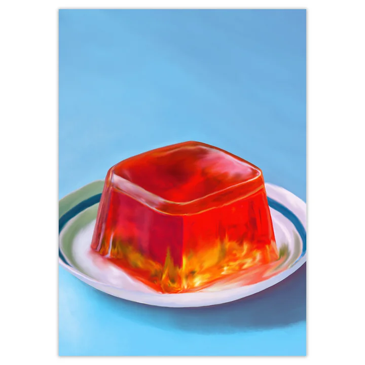 Paper Collective - Jell-O Poster, 100 x 140 cm