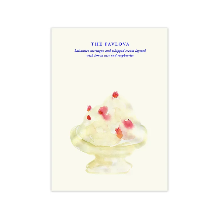 Paper Collective - The Pavlova Poster, 50 x 70 cm