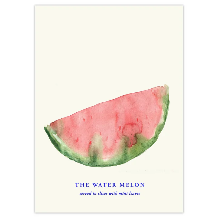 Paper Collective - The Watermelon Poster, 100 x 140 cm