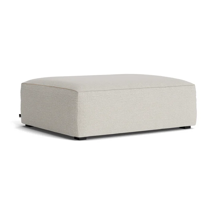 HAY - Mags Soft Ottoman S02 (S), gris clair (Story 102) / Coutures : beige