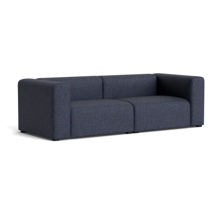 HAY - Mags Sofa 2,5 places, combinaison 1, gris foncé ( Overlap 03)
