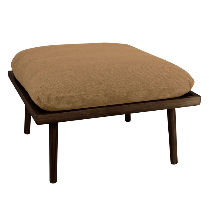 Umage - Lounge Around Shuffle Pouf, chêne foncé / sugar brown