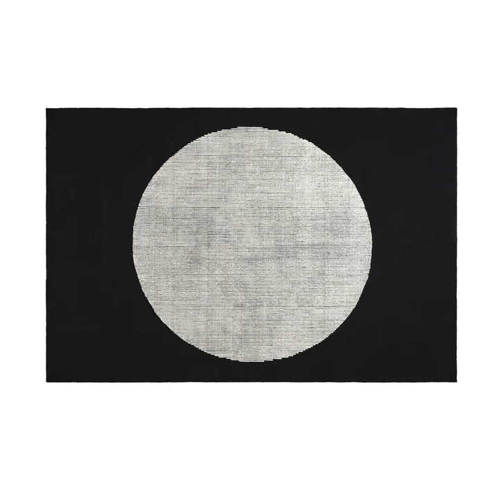 Tom Dixon - Tapis Disc, 200 x 300 cm, noir