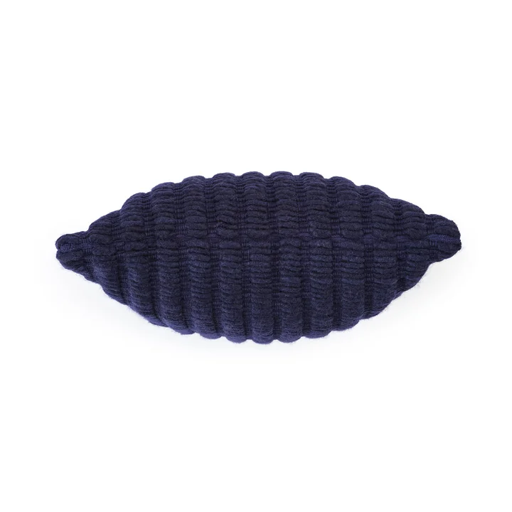 Tom Dixon - Ridge coussin, 45 x 45 cm, indigo
