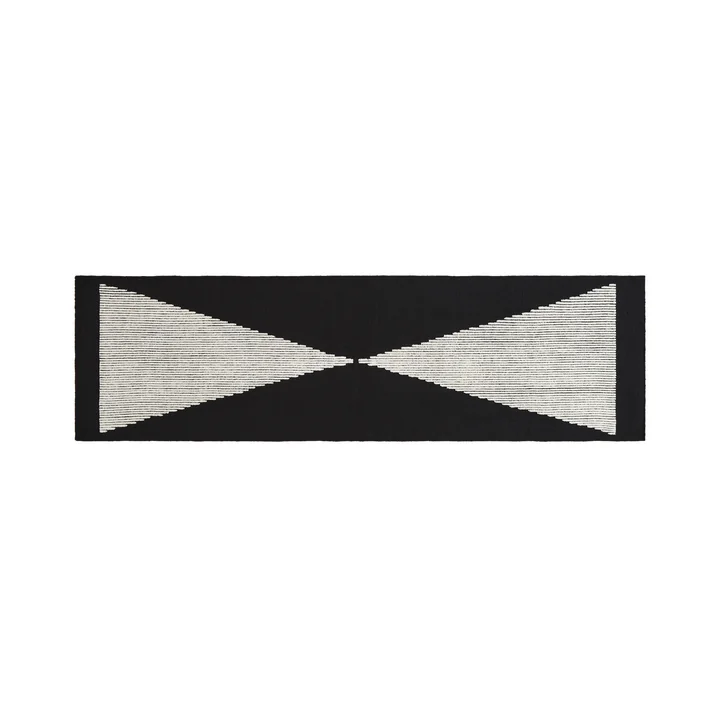 Tom Dixon - Wedge tapis de sol, 70 x 250 cm, noir