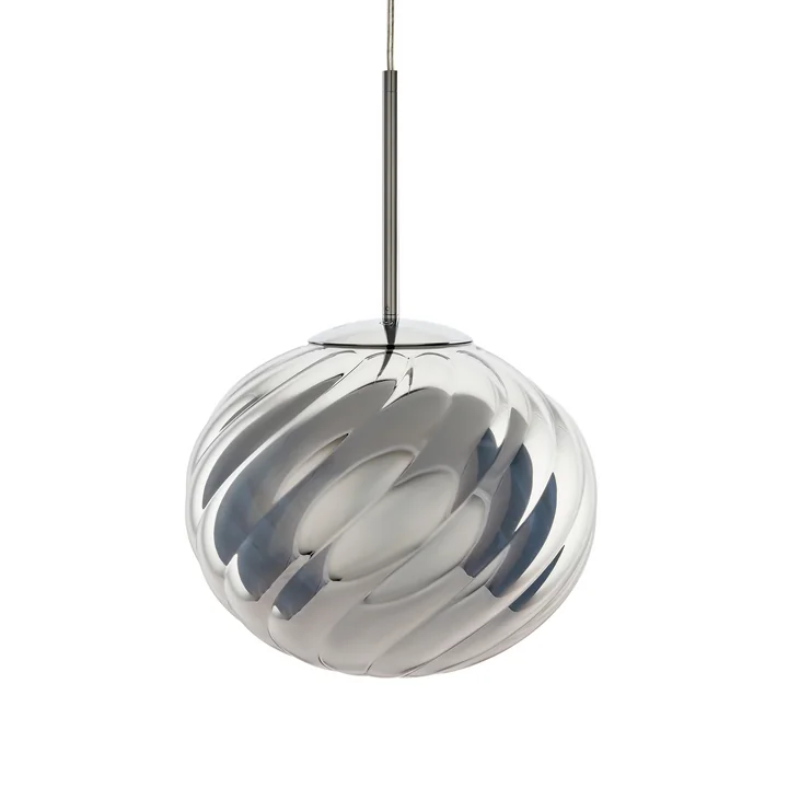 Tom Dixon - Whirl Lampe à suspendre, Ø 30 cm, argenté