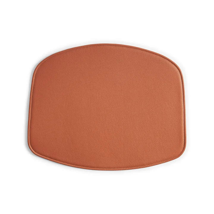 HAY - Coussin d'assise pour chaise AAC sans accoudoirs, cognac (Scozia)