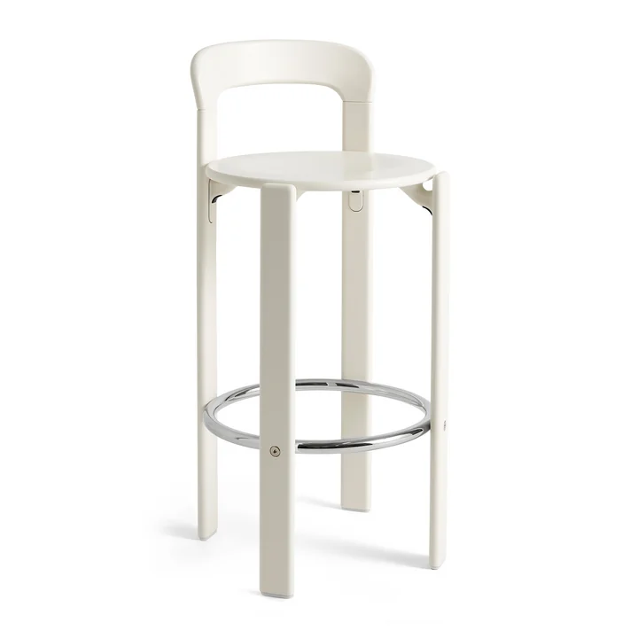 HAY - Tabouret de bar Rey, 75 cm, cream white