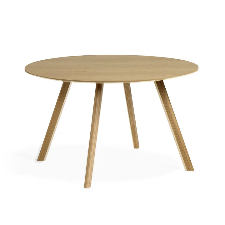 HAY - Copenhague CPH25 2. 0 Table Ø 120 cm, chêne laqué