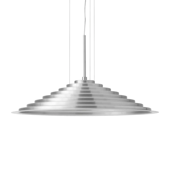 Audo - Chancery Lampe LED suspendue, argentée